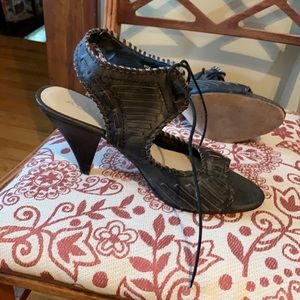 Aldo lace-up heels